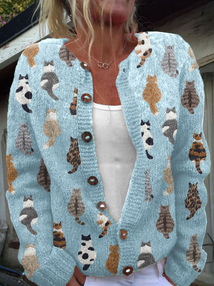 Aurora | Abstract Art Cardigan