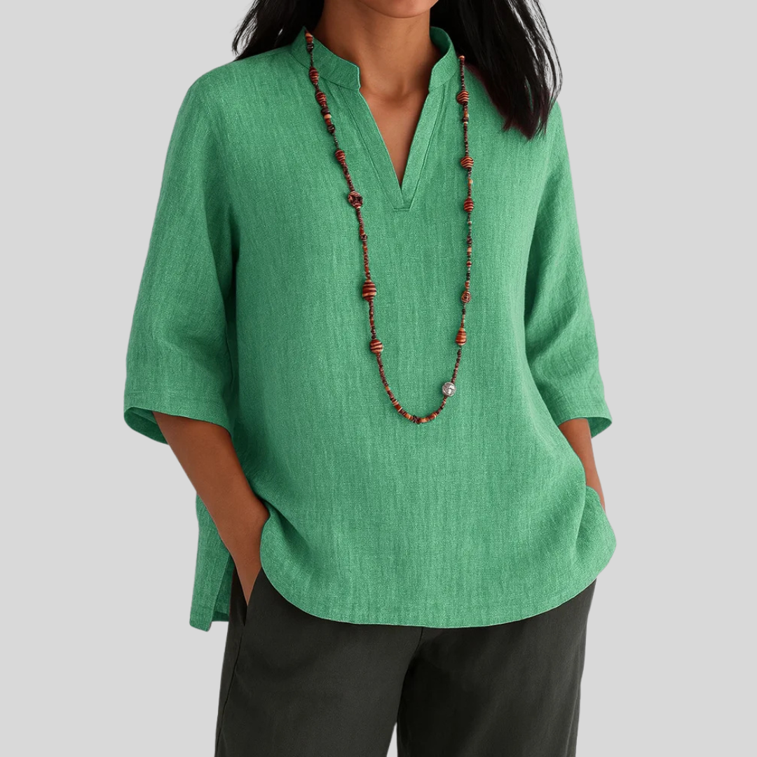 Eliana™ | Elegant Fluid Blouse