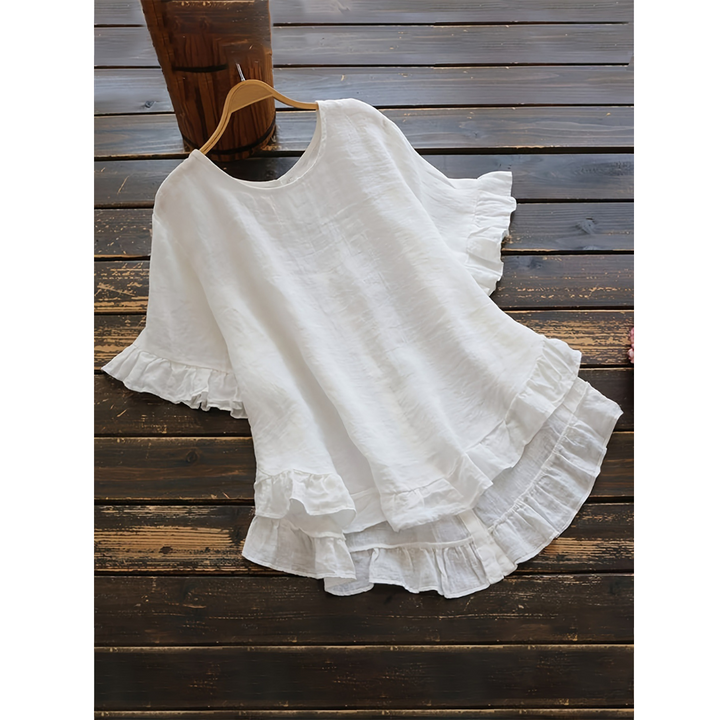 Primrose -  Ruffle Summer Blouse