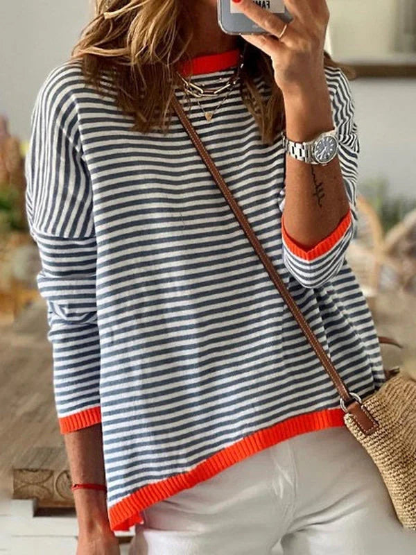 Sophie | Striped Coastal Top