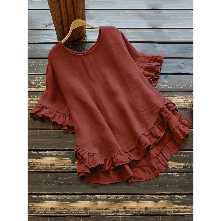 Primrose -  Ruffle Summer Blouse