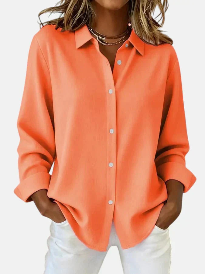 Melanie™ | Chic Button-Up Blouse