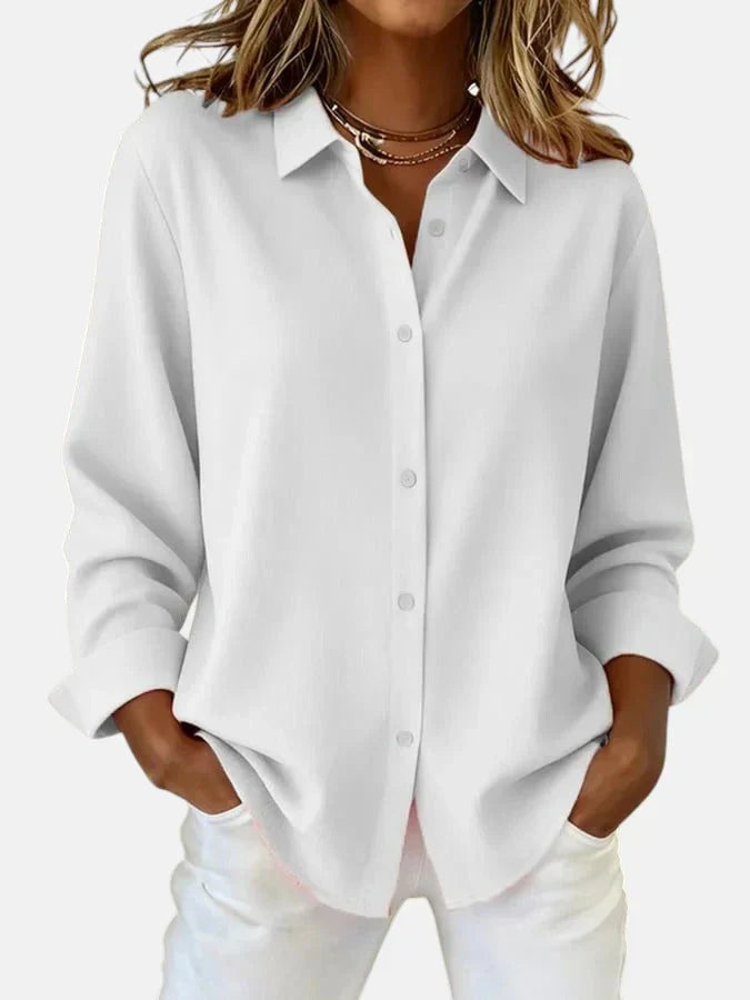 Melanie™ | Chic Button-Up Blouse