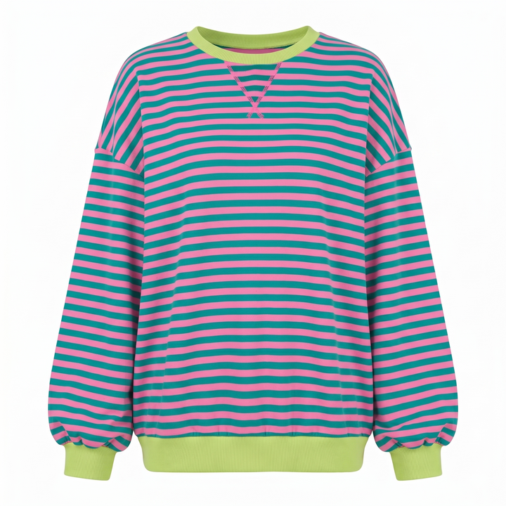 EMMA - Soft Striped Everyday Sleeve shirt