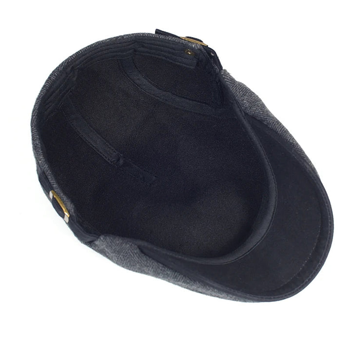 Bloom™ | Contemporary Herringbone Pattern Cap for Men