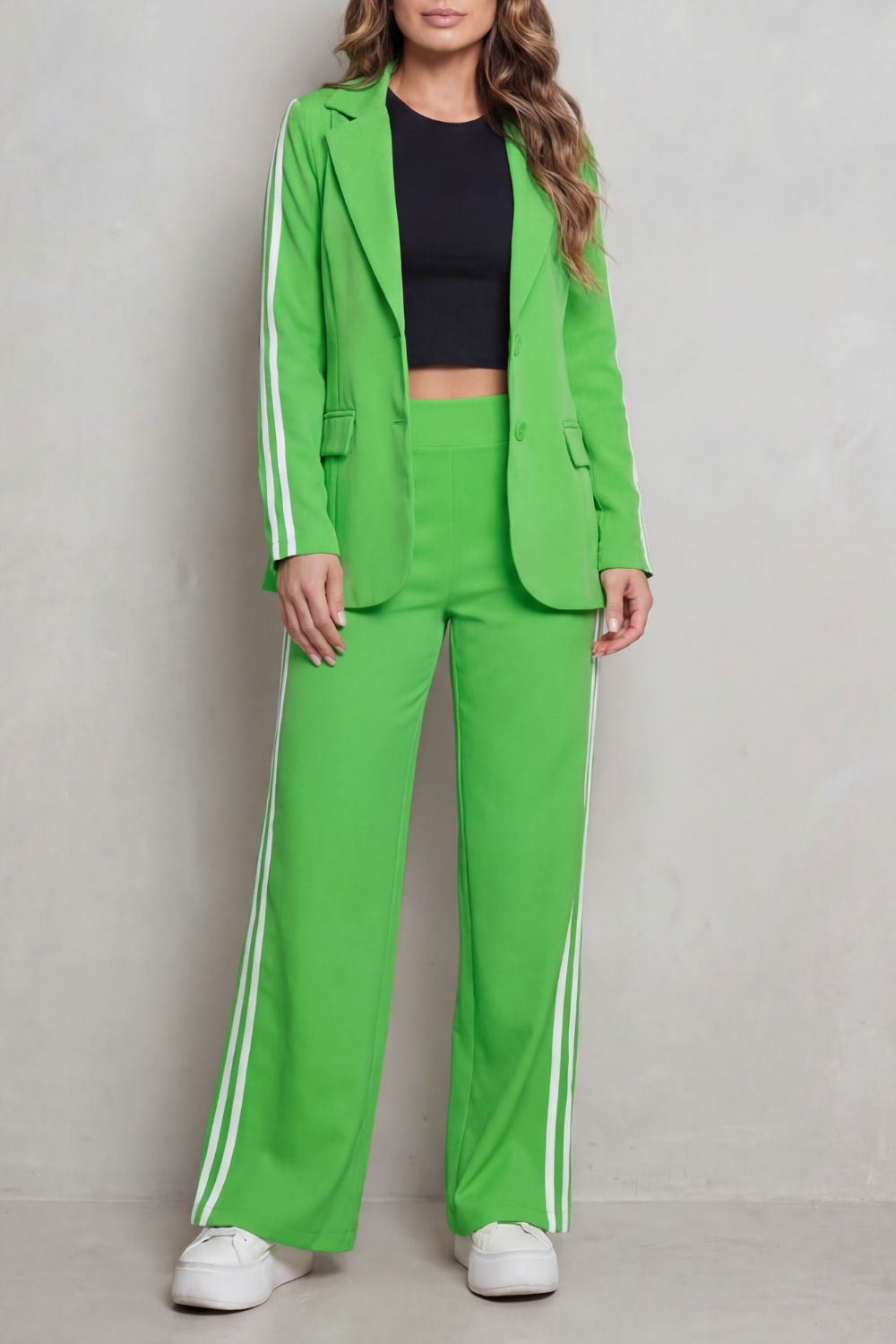 Isabella | Stripe Detail Sporty Elegance Set