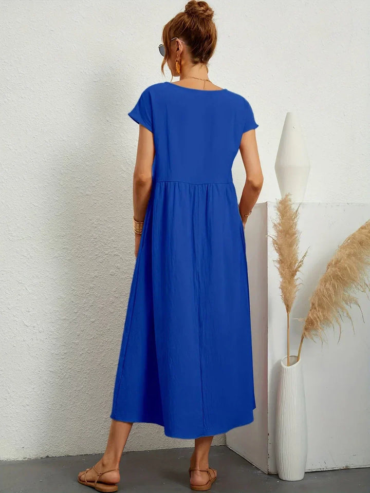 Grace™ | Timeless Elegance Fluid Midi Dress