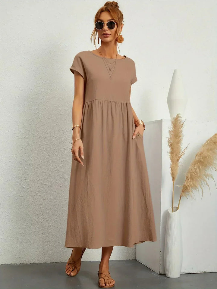 Grace™ | Timeless Elegance Fluid Midi Dress