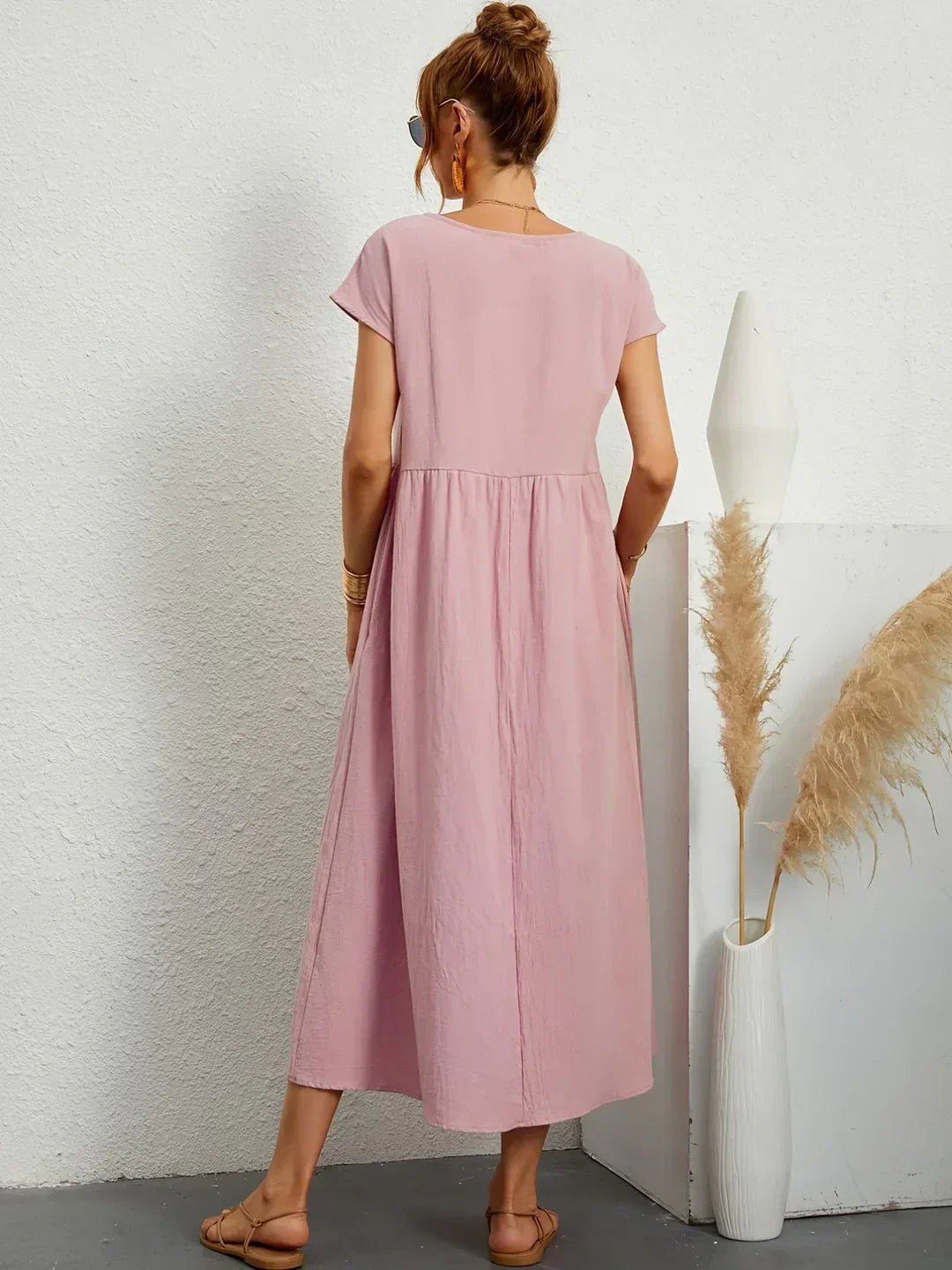 Grace™ | Timeless Elegance Fluid Midi Dress