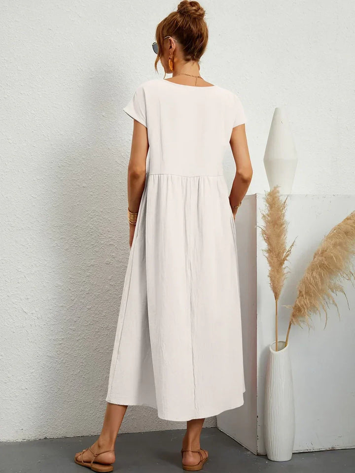 Grace™ | Timeless Elegance Fluid Midi Dress