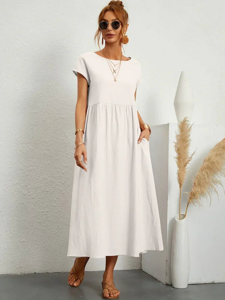 Grace™ | Timeless Elegance Fluid Midi Dress