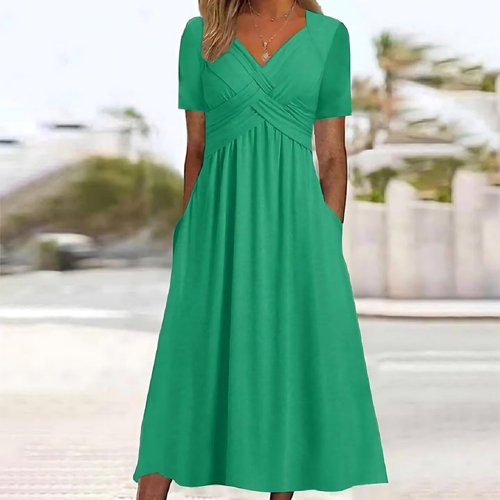 Charlotte | ELEGANT A-LINE MIDI DRESS