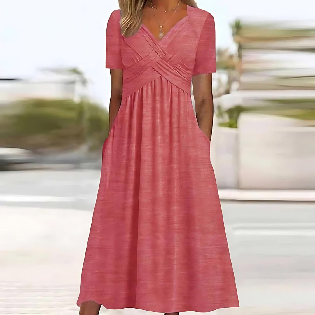 Charlotte | ELEGANT A-LINE MIDI DRESS