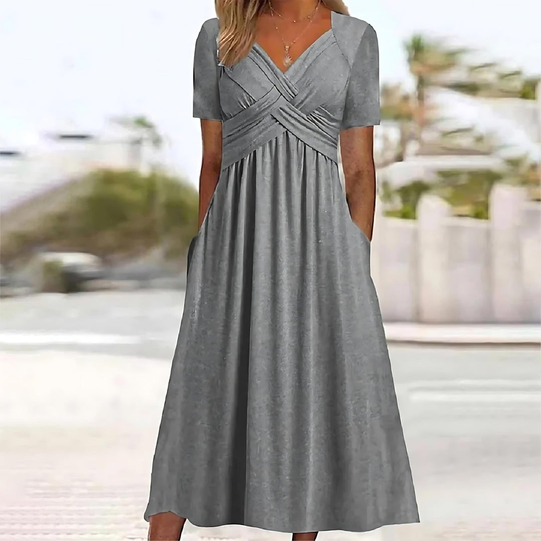 Charlotte | ELEGANT A-LINE MIDI DRESS