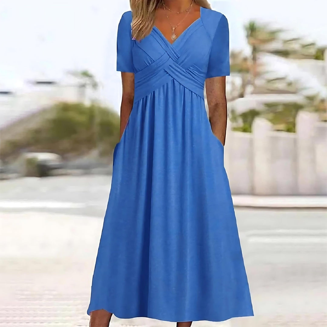 Charlotte | ELEGANT A-LINE MIDI DRESS