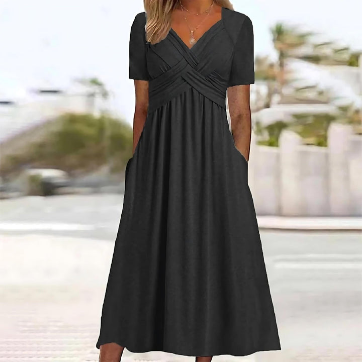 Charlotte | ELEGANT A-LINE MIDI DRESS