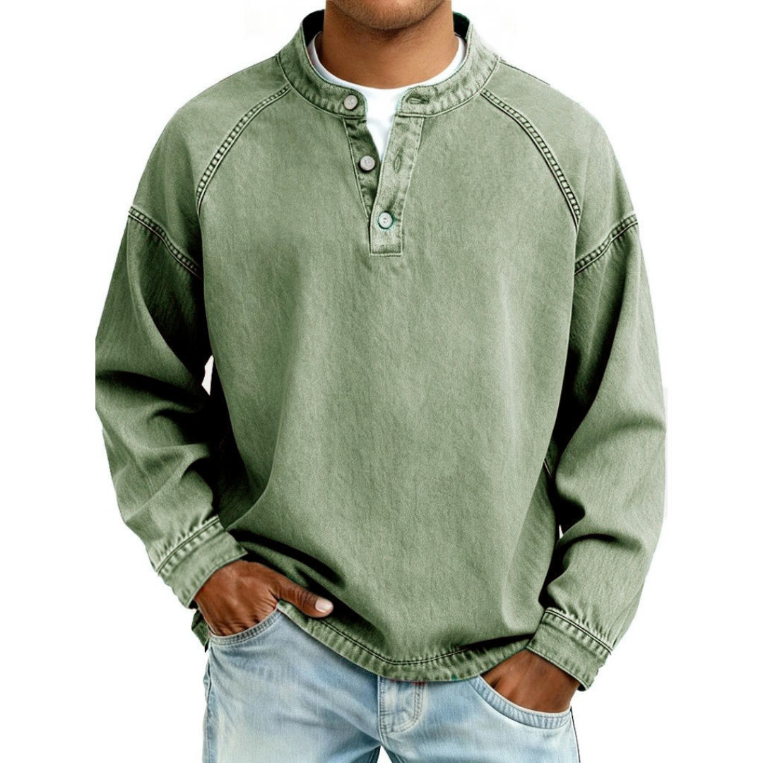 Wesley | Vintage Henley Shirt
