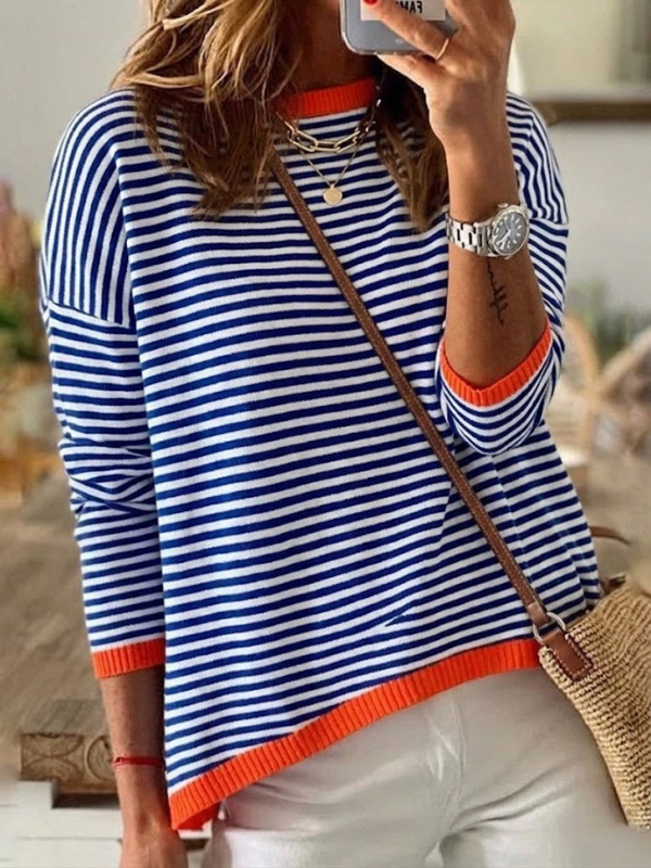 Sophie | Striped Coastal Top