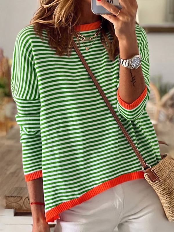 Sophie | Striped Coastal Top