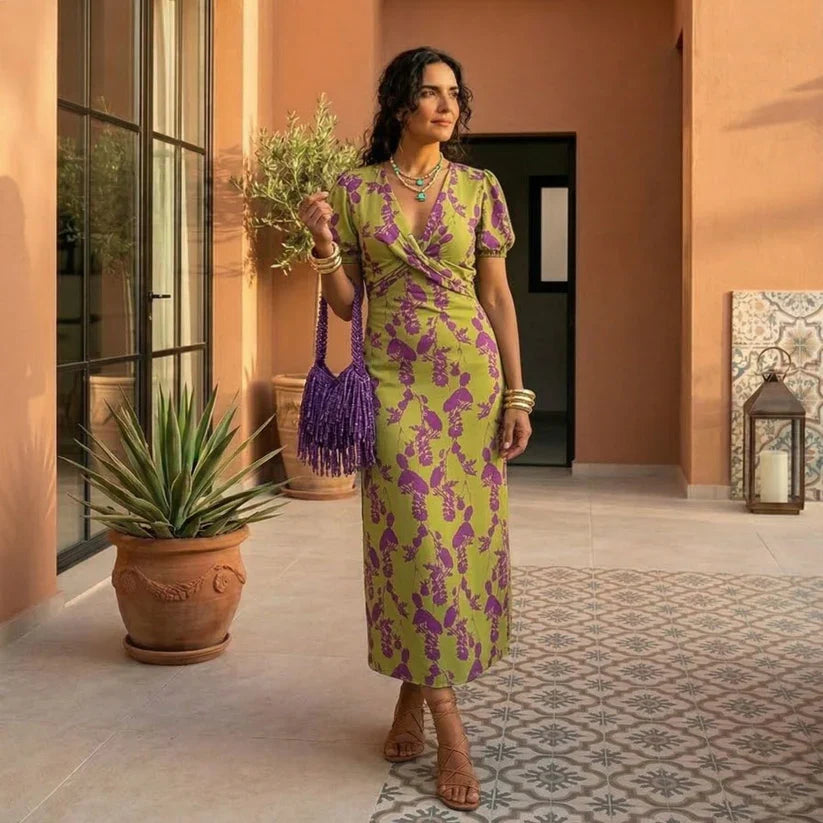 Giulia | Elegant Summer Wrap Dress