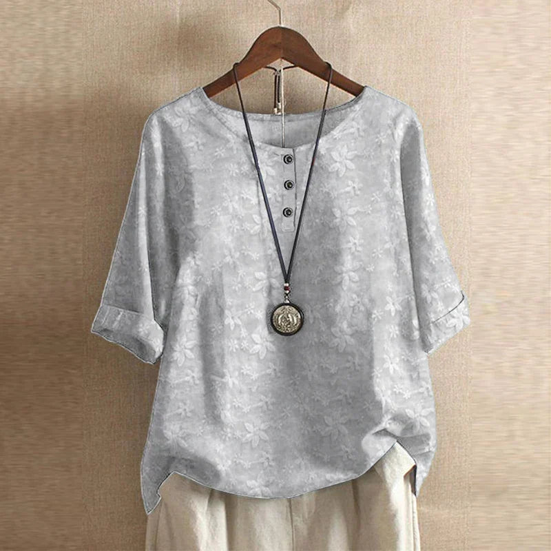 Dakota™ | Vintage-Inspired Printed Blouse