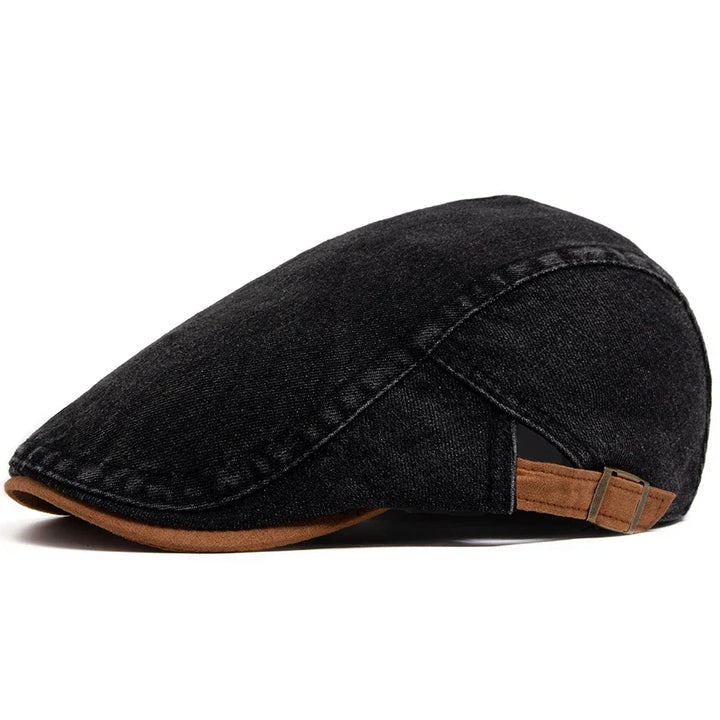Bloom™ | Classic Denim Flat Cap – Effortless Style & All-Day Comfort