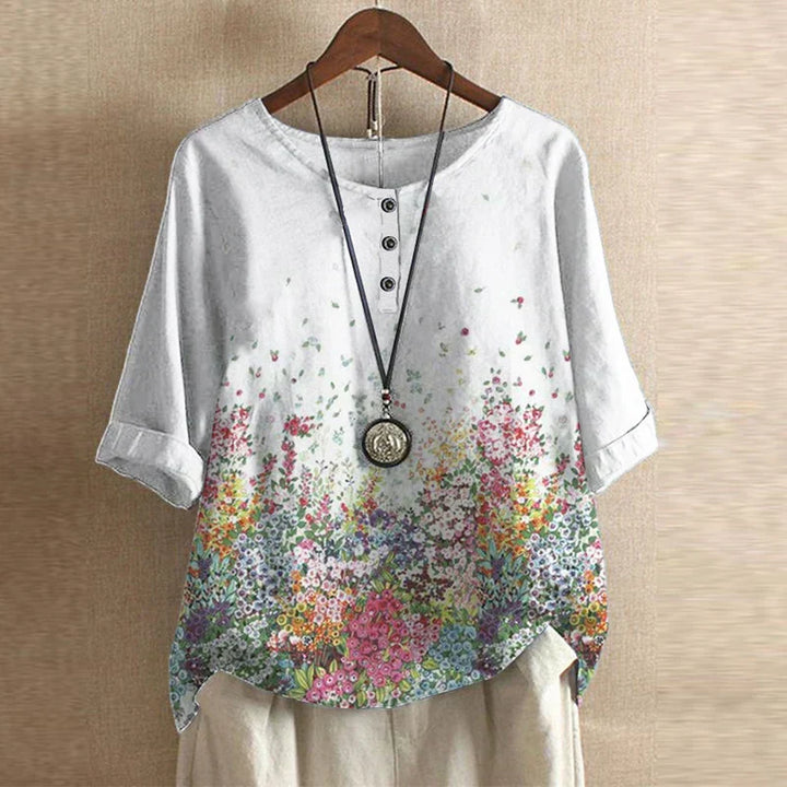 Dakota™ | Vintage-Inspired Printed Blouse