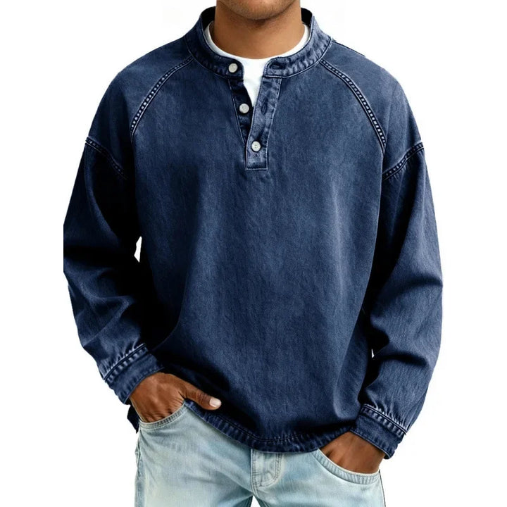 Wesley | Vintage Henley Shirt