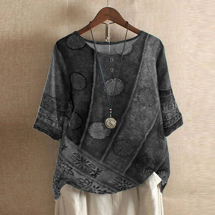 Dakota™ | Vintage-Inspired Printed Blouse