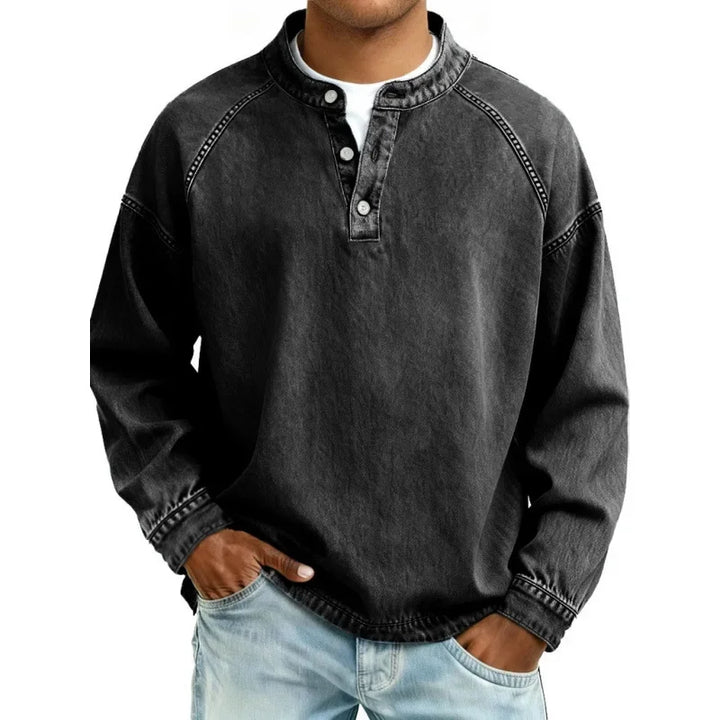 Wesley | Vintage Henley Shirt