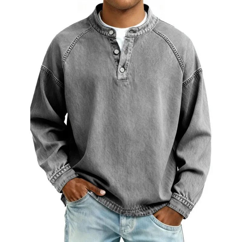 Wesley | Vintage Henley Shirt