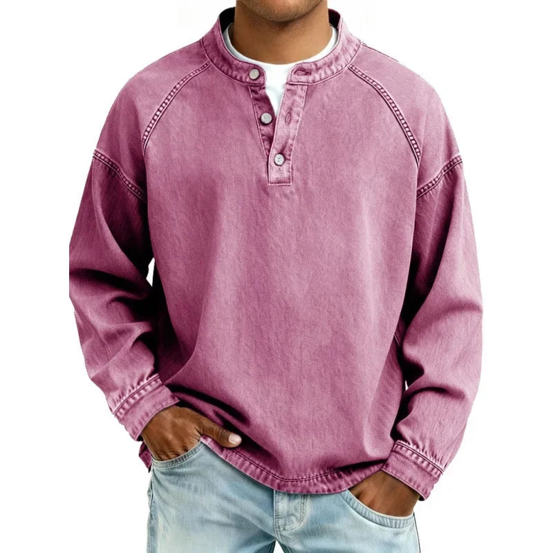 Wesley | Vintage Henley Shirt