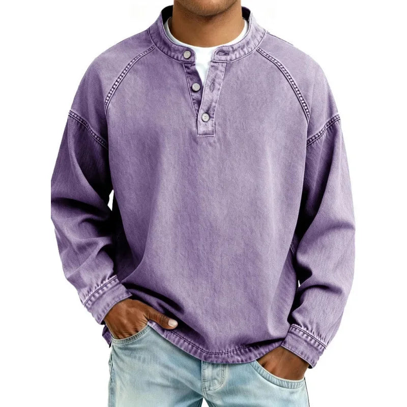 Wesley | Vintage Henley Shirt