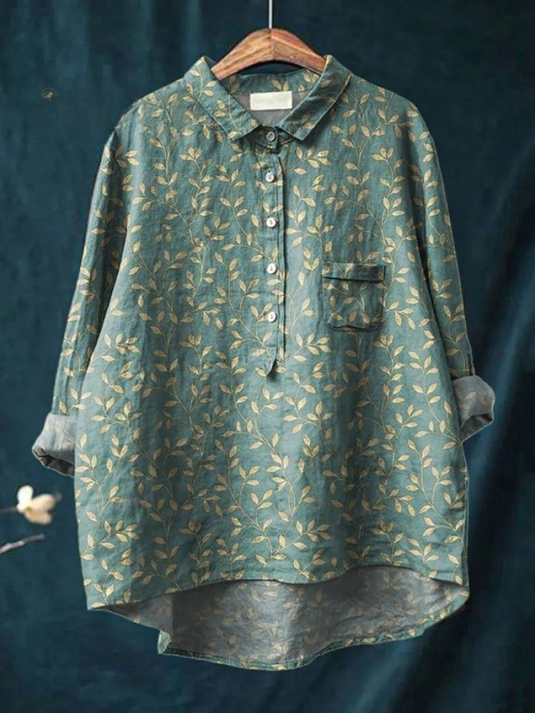 Flora | Vibrant Floral Embroidered Shirt