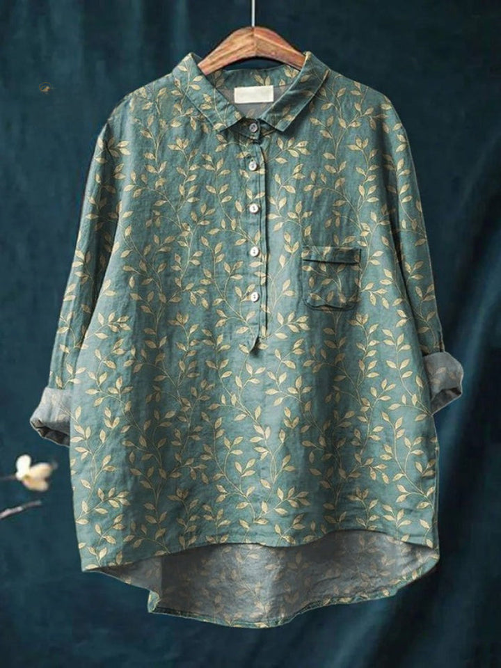 Flora | Vibrant Floral Embroidered Shirt