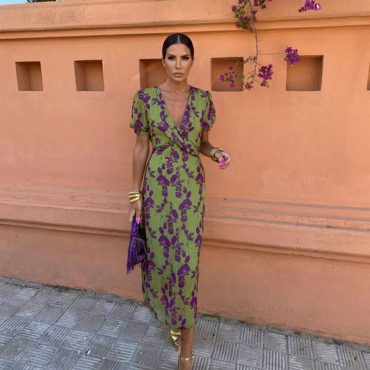 Giulia | Elegant Summer Wrap Dress