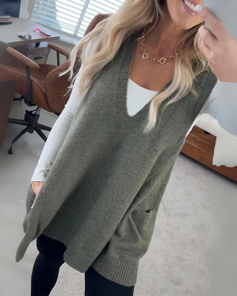 Amisa | Cozy Knit Vest
