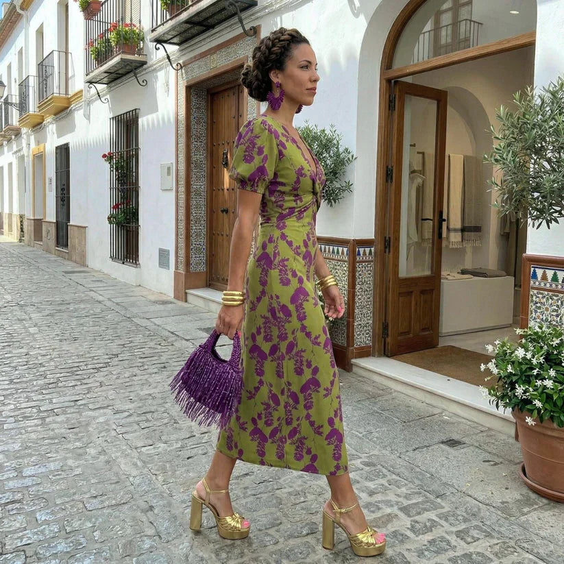 Giulia | Elegant Summer Wrap Dress
