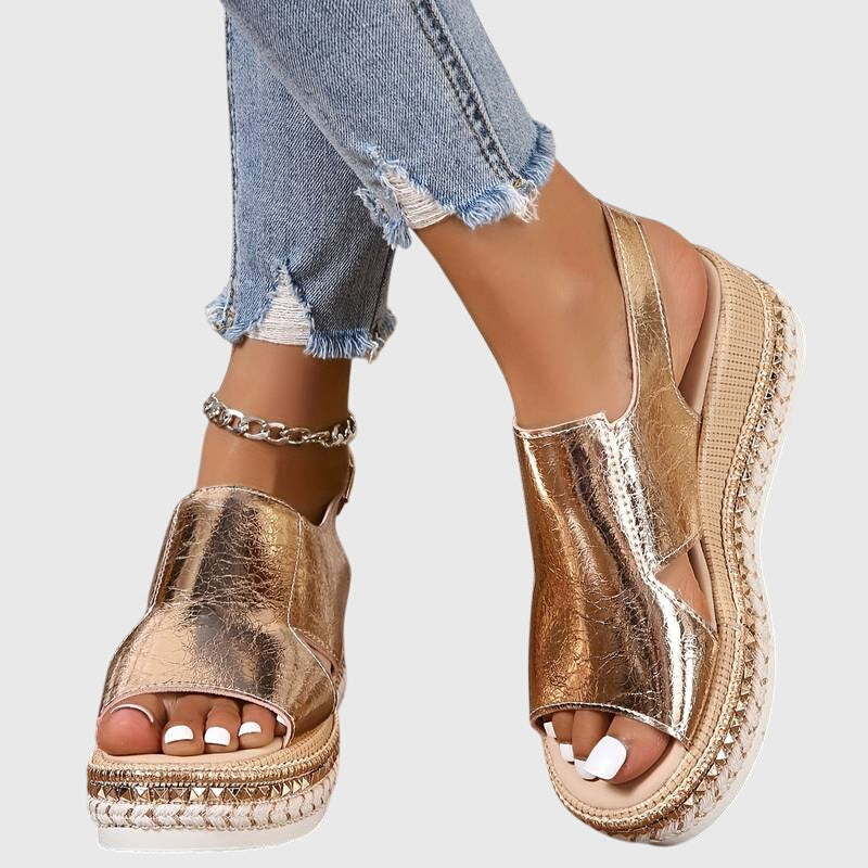 Monroe | Elegant Summer Wedges
