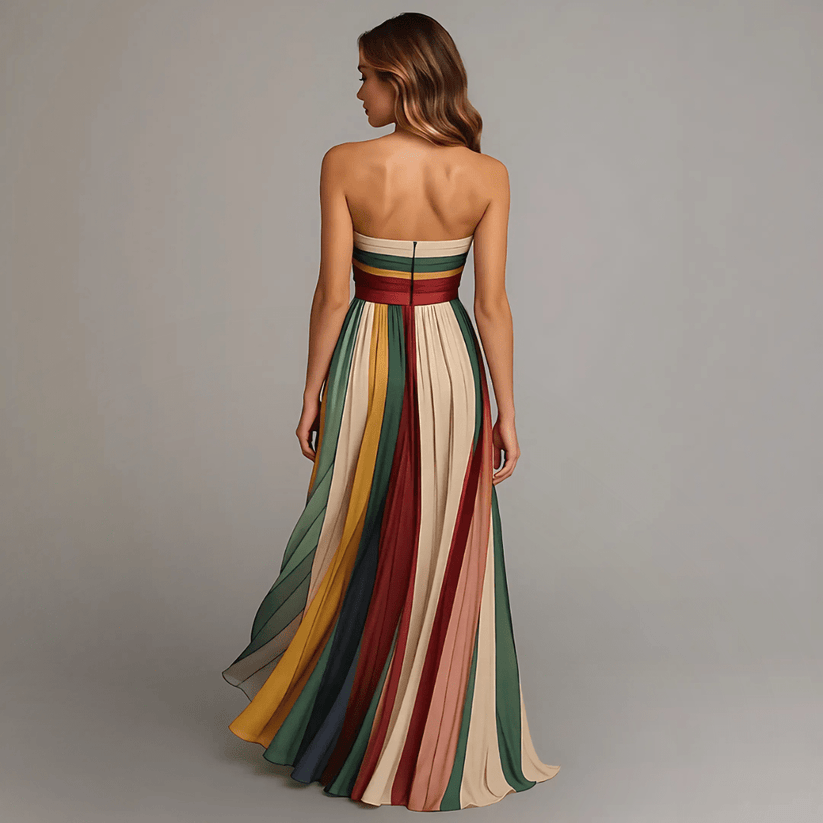 Sleeveless Maxi Dress in Vibrant Colors