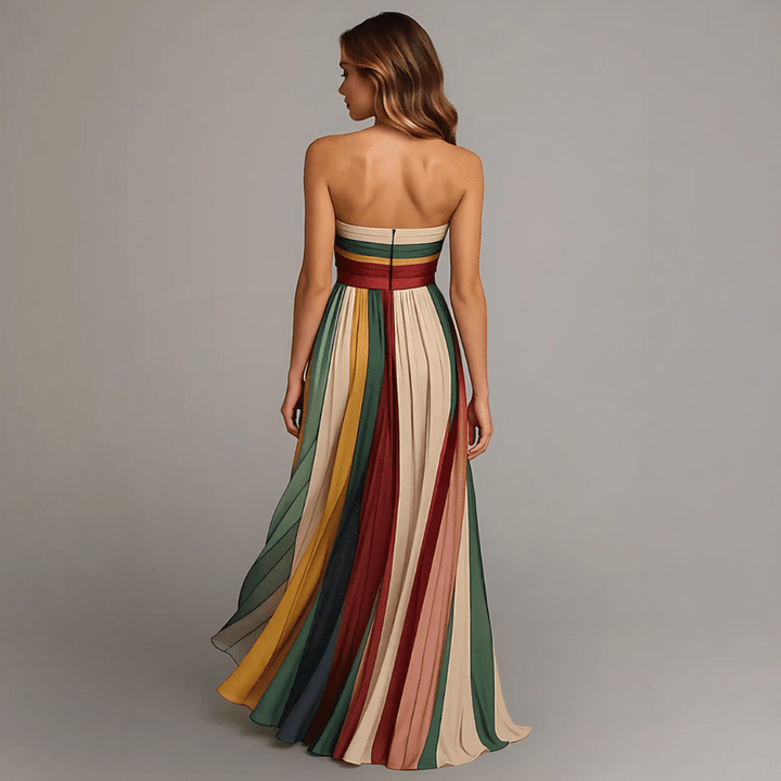 Sleeveless Maxi Dress in Vibrant Colors