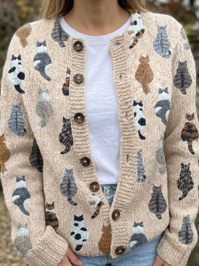 Aurora | Abstract Art Cardigan