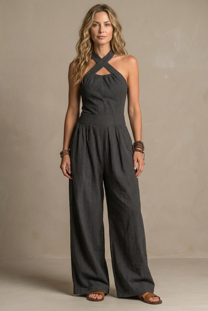 Valentina | Midnight Elegance Jumpsuit