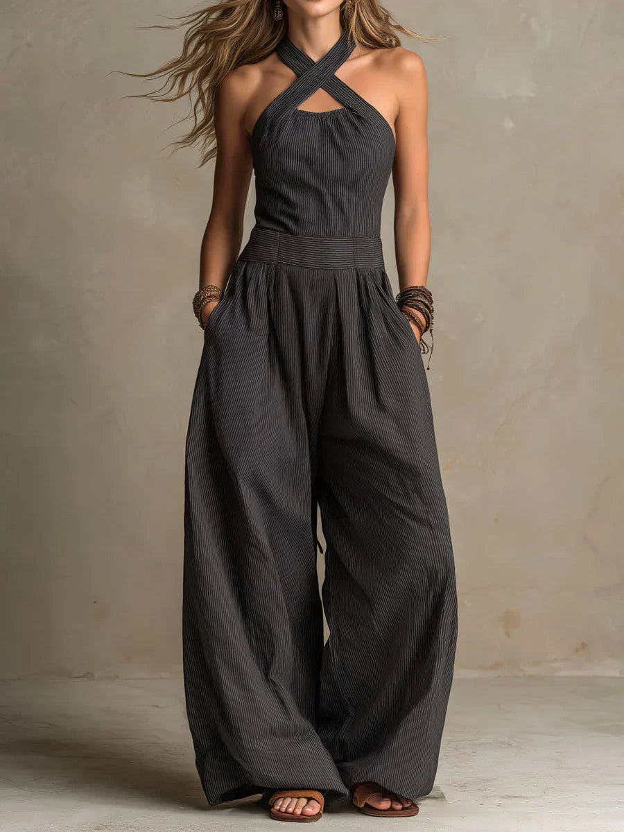 Valentina | Midnight Elegance Jumpsuit