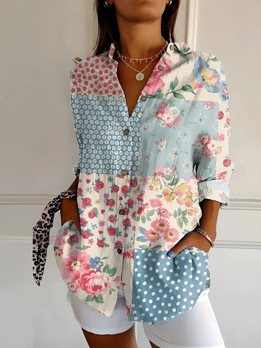 Kaitlyn™ | Floral Flow Shirt - Buy One, Get One Free
