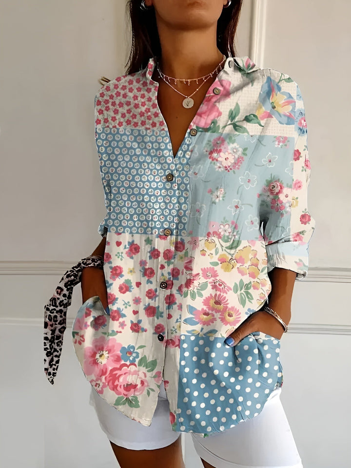 Kaitlyn™ | Floral Flow Shirt - Buy One, Get One Free