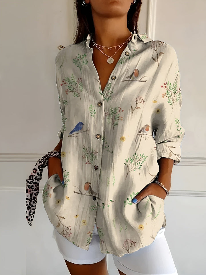 Kaitlyn™ | Floral Flow Shirt - Buy One, Get One Free