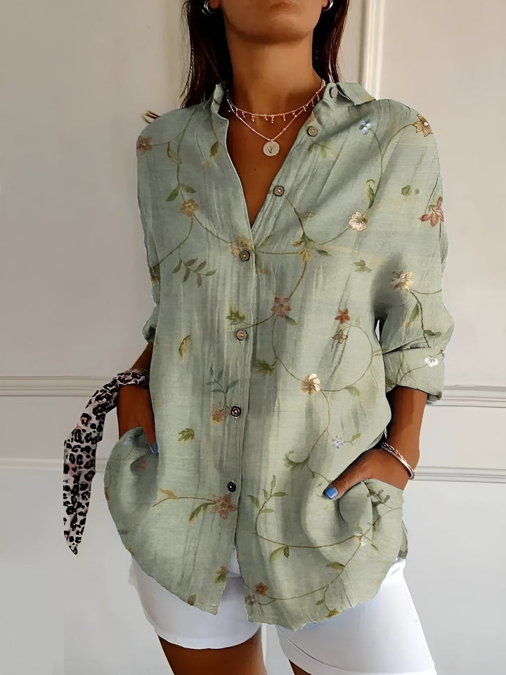 Kaitlyn™ | Floral Flow Shirt - Buy One, Get One Free