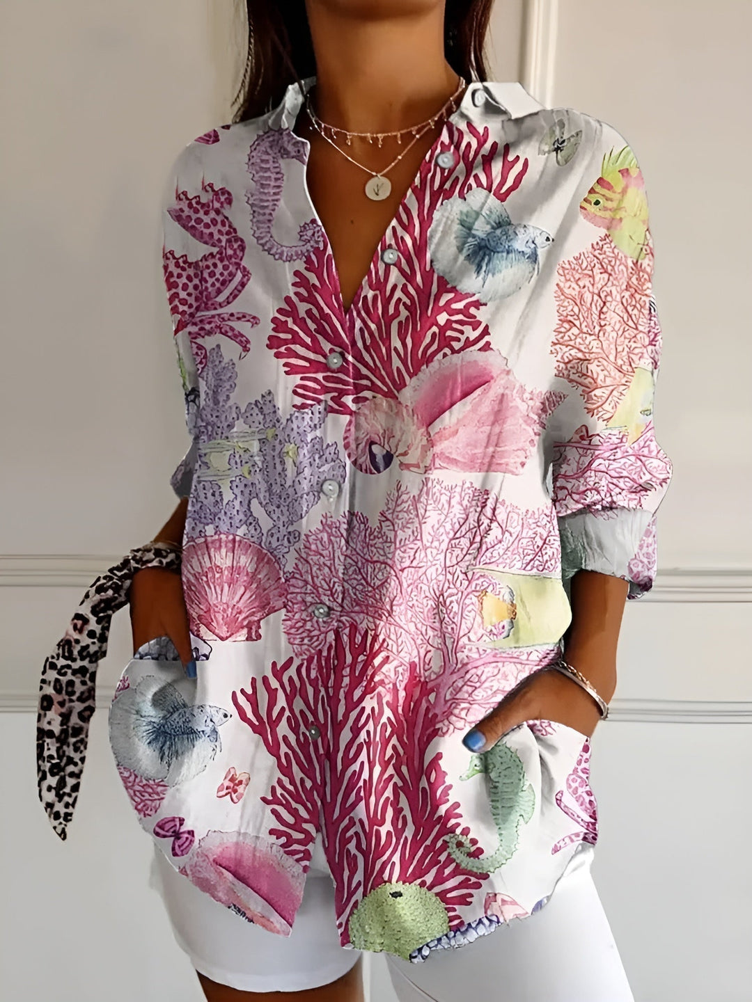 Kaitlyn™ | Floral Flow Shirt - Buy One, Get One Free